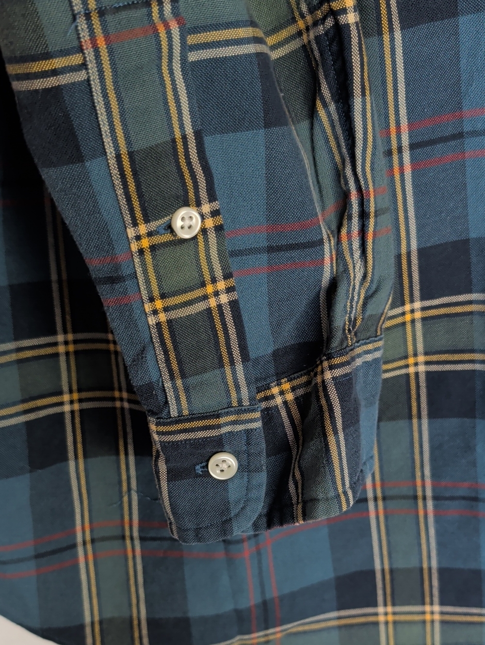 Polo Ralph Lauren Shirt Mens M Plaid 100% Cotton Button Down NWT Long Sleeve - Picture 10 of 10